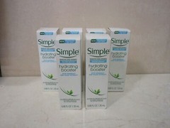 SIMPLE WATER BOOST HYDRATING BOOSTER 0.85 OZ BOXED ~ 6 PIECE LOT ~ READ DETAILS