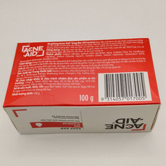Acne-Aid Soap Bar 100g x4 Oily Acne Prone Skin Gentle Cleanser Expiry Feb 2028
