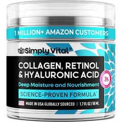Collagen Retinol Cream Anti-Aging Daily Moisturizer 1.7 Fl Oz