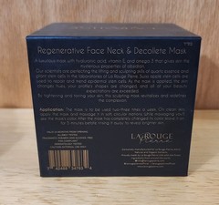 La Rouge Pierre Obsidian Collection Regenerative Face Neck Decollete Mask 1.7OZ