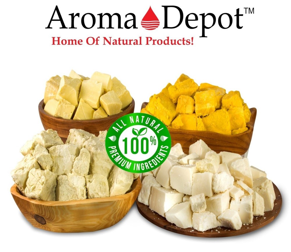 Mango, Raw Shea Butter, Kokum, Cocoa Butter 100% Natural Body Skin Hair Premium