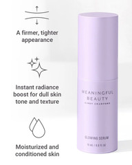 Meaningful Beauty GLOWING SERUM by Cindy Crawford .5 oz / 15 ml SEALED