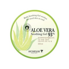 SKINFOOD Aloe Vera 93% Soothing Gel 300ml Face Body Non Sticky Hydrating