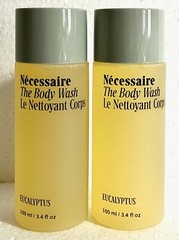 Necessaire Body Wash 2 x 3.4oz., = 6.8 oz., Eucalyptus 100 ml 2 Bottles Lot
