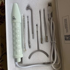 Pure Daily Care NuDerma Clinical Ne+Ar Skin Therapy Wand w 6 Fusion Applicators