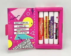Perfectly Posh Mixed Tape Lip Balm Set .08 oz. 4 Lip Balms Set – New Sealed