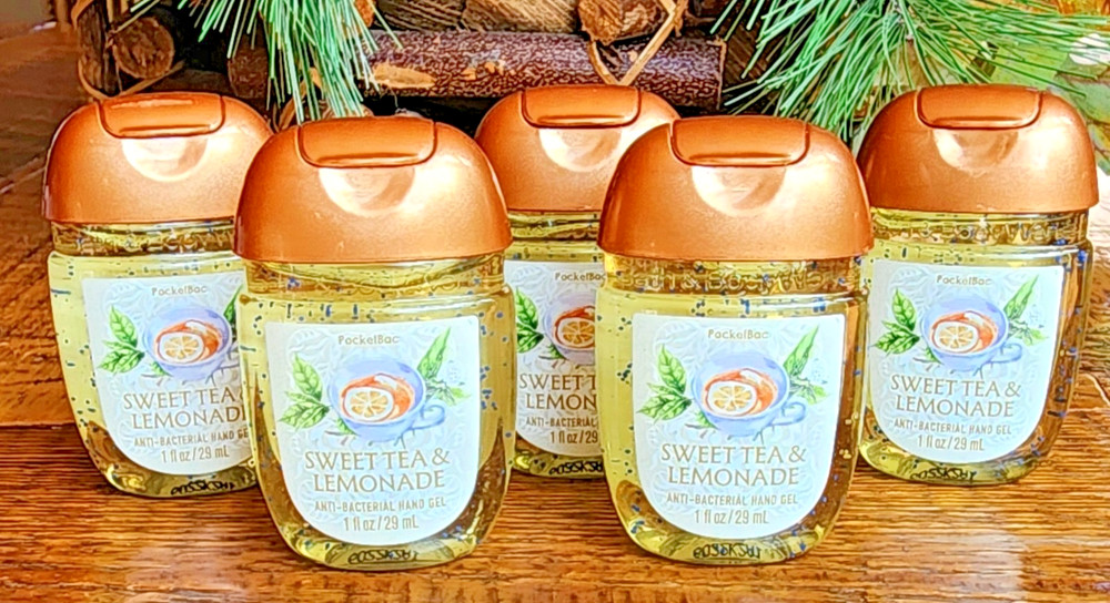 5PC 2026🌞SUMMER 🍋🧊SWEET TEA & LEMONADE~Anti Bacterial Gel~Bath Body~SHIP FREE