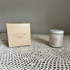 Nude Ritual Sacred Earth Whipped Tallow Cream Moisturizer 4 oz Face & Body.