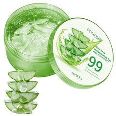 Organic Pure Aloe Vera Gel – Soothing Cooling Gel for Sunburn Relief & Sun Burnt