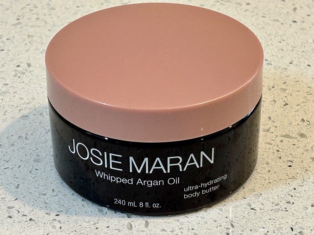JOSIE MARAN Whipped Argan Oil Butter Body – VANILLA APRICOT – 8 oz