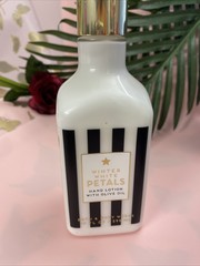 Bath & Body Works Winter White Petals Hand Lotion with Olive Oil 10 fl oz