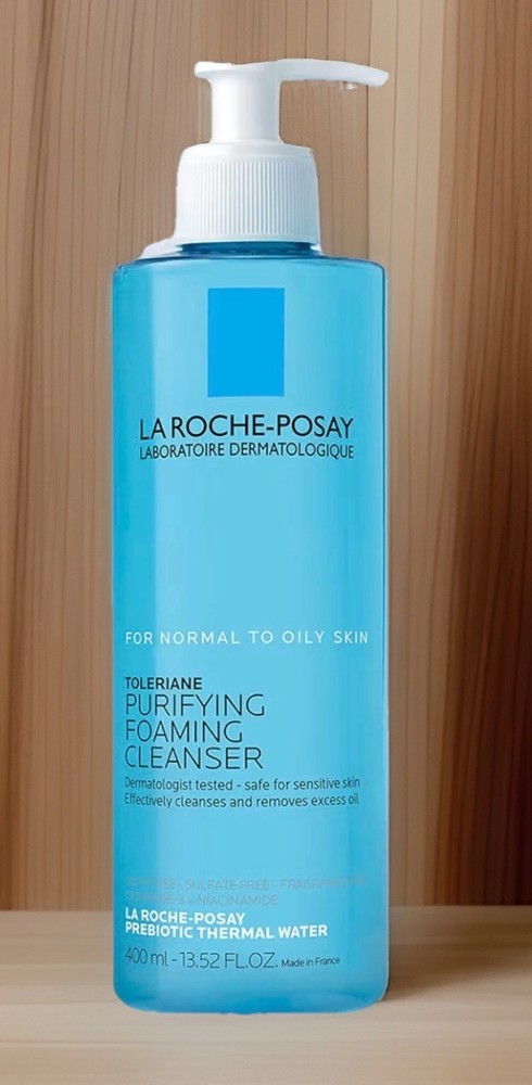 La Roche-Posay Toleriane Purifying Foaming Facial Cleanser, Oil Free Face Wash