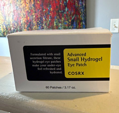 COSRX Advanced Snail Hydrogel Under-Eye Patches 60ct Niacinamide 3.17oz