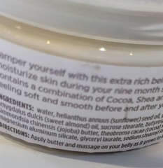 Pregnancy Belly Butter Stretch Mark Cream Reduces Scar Tummy Skin Care Nourish