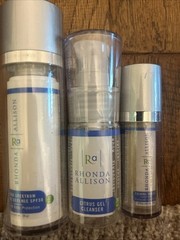 Rhonda Allison Skin Rehab Gift Lot of 3 Citrus Gel Calming Skin And SPF *new