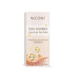 Face Body Skin Polish D-Tan Brightening Glow NICONI Gluta-Kojic 180g 6.34 oz