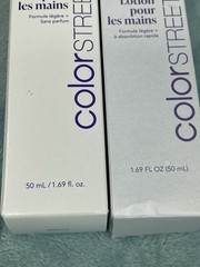 Color Street Hand Lotion Lot of 2 NIB Fragrance Free Moisturizing 1.69 oz Each