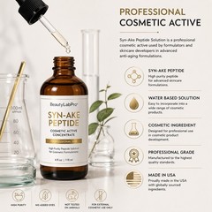 Syn-Ake Peptide Solution 4 oz High Purity Cosmetic Active Ingredient USA