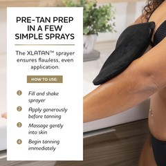 Pre Sunless Tanning XLATAN pH Balancing Spray for use w/Self Tanner, 8 fl.oz.