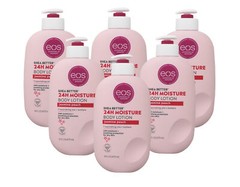 6 pack of EOS Shea Better Body Lotion, Jasmine Peach 16 Ounce