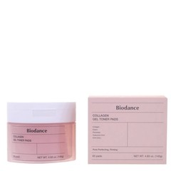 Biodance Collagen Gel Toner Pads Pore Minimizer Korean K-Beauty 60 Pads