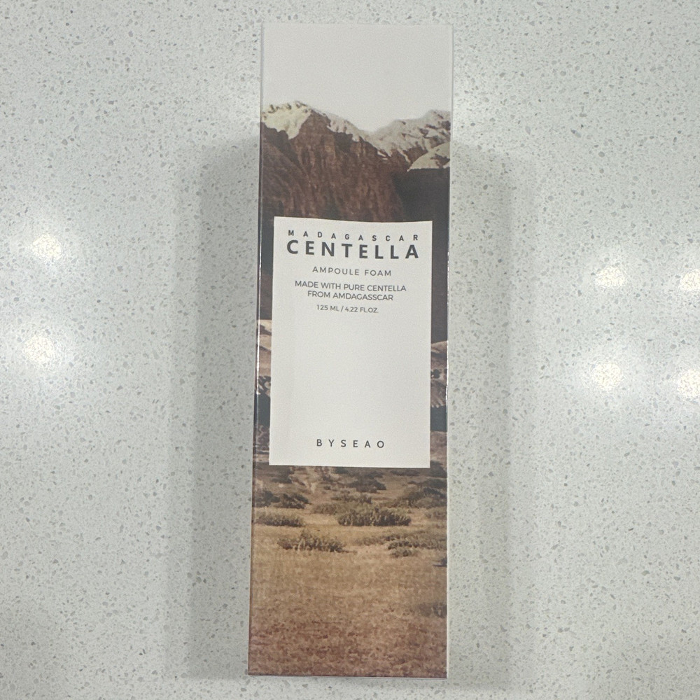 BYSEAO Madagascar Centella Ampoule Foam Face Cleanser 4.22 fl oz