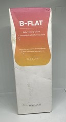 Maelys B-FLAT Firming Belly Cream 3.38 oz / 100 ml Cellulite Stretch Marks