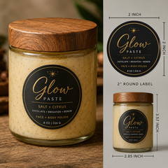 Glow Salt Oasis™ Citrus Mineral Facial Scrub