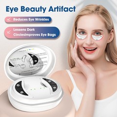 Electric Eye Massager Red Light 3D EMS Therapy Eye Fatigue Relax Beauty Device