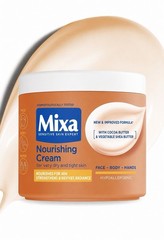 Mixa Cream for Very Dry and Dull Skin400 ml for body and face.