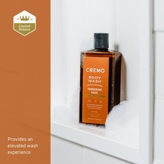 Body Wash 16 Fl Oz Tangerine Sage Rich Lathering Men Cremo Notes