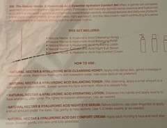 True-Organica Korean Skincare Essential Hydration Comfort 5-Piece Set NEW SEALED