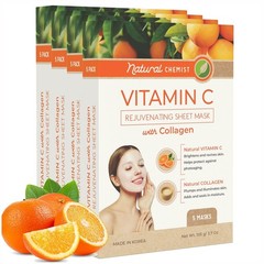 Natural Chemist Collagen & Manuka Honey Sheet Mask – Anti-Aging Hydration