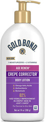 Gold Bond Age Renew Crepe Corrector Body & Face Lotion, Replenishing & Smoothing