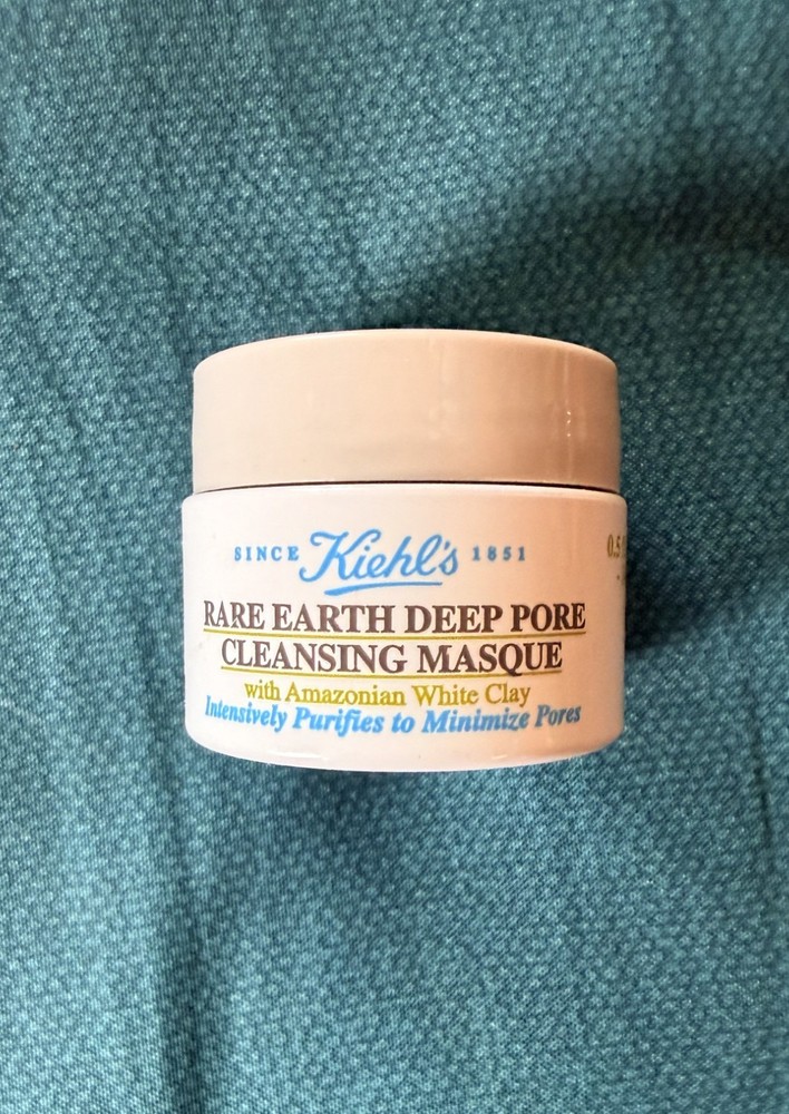 Kiehl&rsquo;s Rare Earth Deep Pore Cleansing Masque – 0.5 Fl Oz BRAND NEW w White Clay