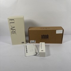 INIA Flare 3-in-1 Microcurrent Facial Device Red Light Therapy for Face and Neck