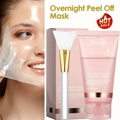Collagen Night Wrapping Mask Overnight Peel-Off Mask Facial Moisturizing Mask 🔥