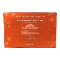 Shea Moisture Coconut & Hibiscus Illuminating Body Kit Fair Trade Ingredients