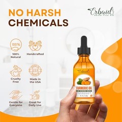 Turmeric Oil – Dark Spot Facial Serum for Face & Body – Natural Skin Brightening