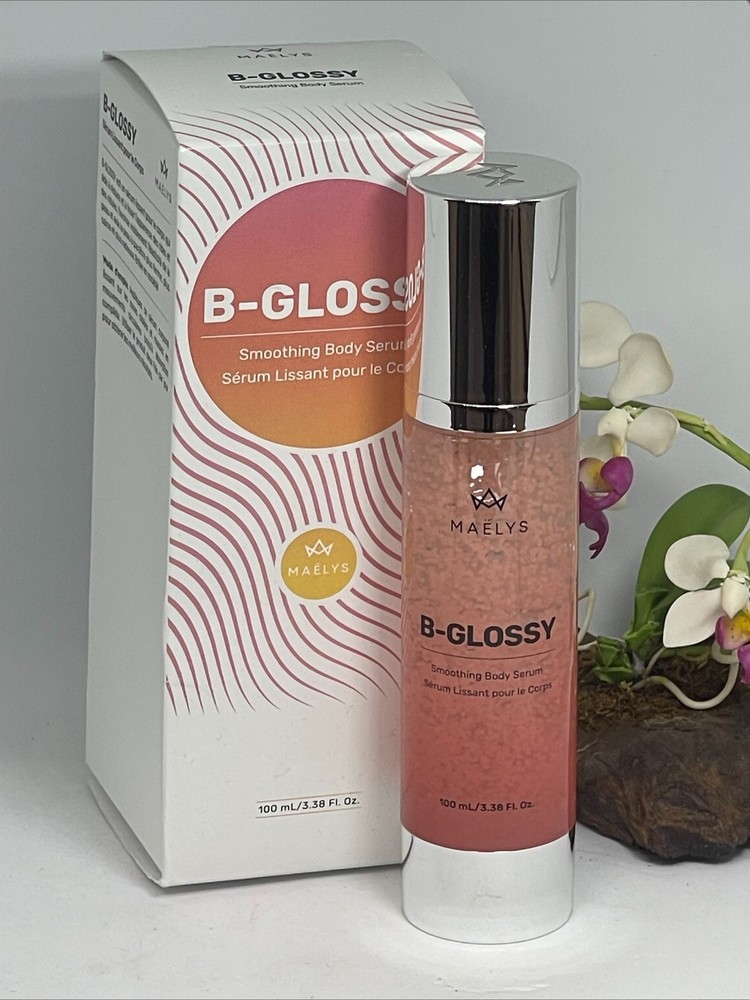 Maelys B-Glossy Smoothing Body Serum – 3.38 fl oz / 100 ml – New in Box*