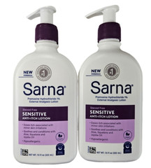 Sarna SENSITIVE Anti-Itch Lotion 7.5oz ( 2 pack ) ^