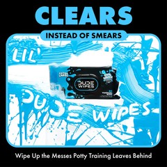 LiL&rsquo; DUDE Flushable Wipes, Extra Large Fragrance Wet Wipes, 252 Count, 6 Pack