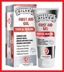 LARGE Sovereign Silver First Aid Gel [Topical Use] 2 fl. oz. / 59mL