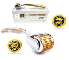 ZGTS Titanium Roller 0.2-3.0mm with Free Travel Case – Anti aging, Wrinkles NEW