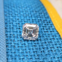 Natura Certified Lab Grown Diamond 6 Ct Asscher D Color VVS1 Clarity Loose Gems
