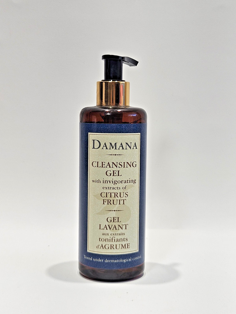 Damana Cleansing Gel with Invigorating Citrus Fruit Gel Lavant 10.4oz