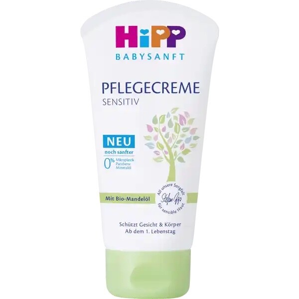 HiPP Organic CARING Baby CREAM from first day of life 75ml FREE SHIPPING