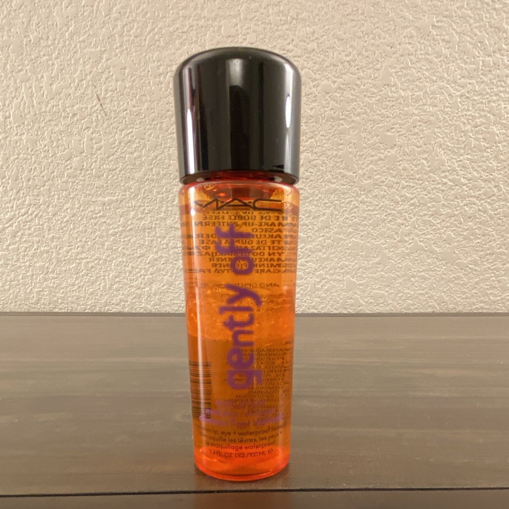 M·A·C Gently Off Makeup Remover Water Fluid for Eyes & Lips 3.4 fl oz