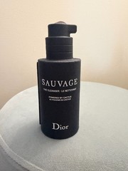 Dior Sauvage Men&rsquo;s Skincare Set Cleanser Toner Serum Full Size New Sealed