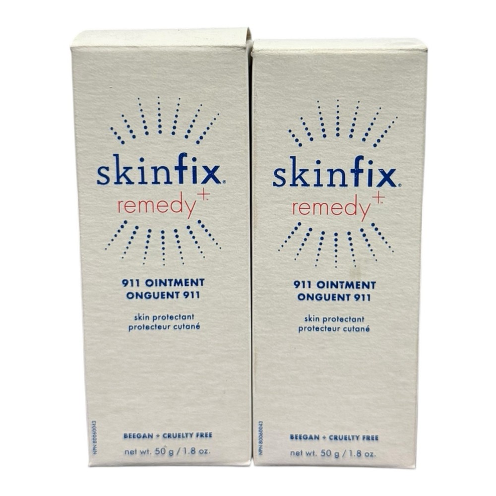 2 Pack Skinfix 911 Ointment 1.8oz Multi-Use Healing Balm New Sealed